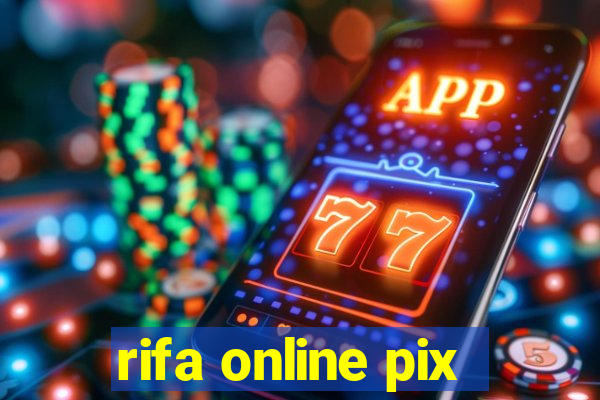 rifa online pix