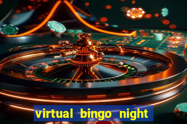 virtual bingo night with friends