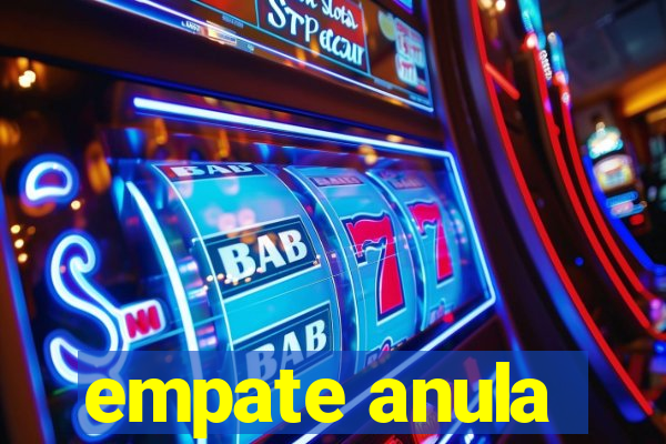 empate anula