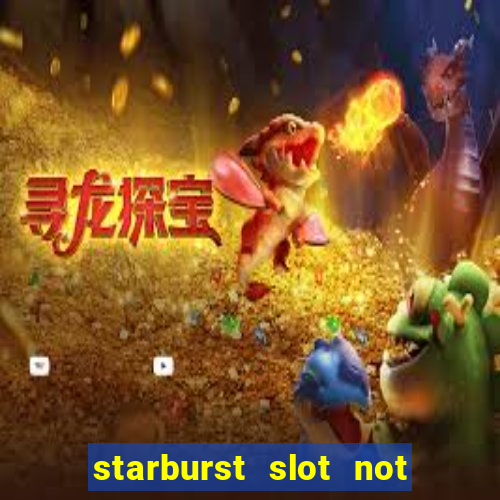 starburst slot not on gamstop