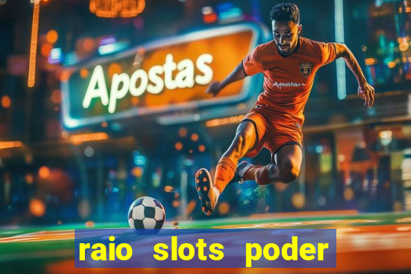 raio slots poder de zeus