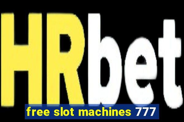 free slot machines 777