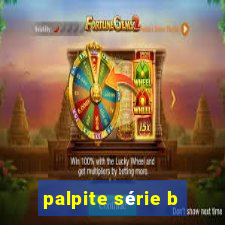 palpite série b