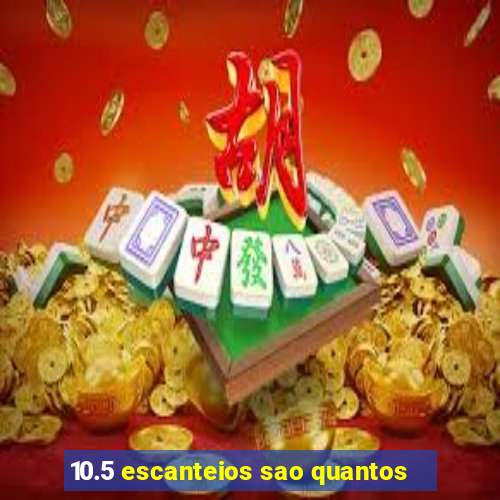 10.5 escanteios sao quantos