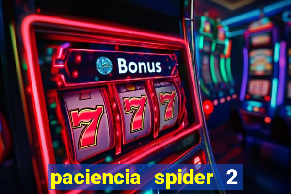 paciencia spider 2 naipes jogar