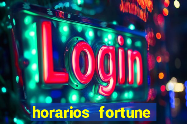 horarios fortune tiger madrugada