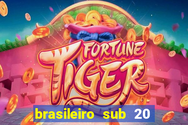 brasileiro sub 20 ao vivo