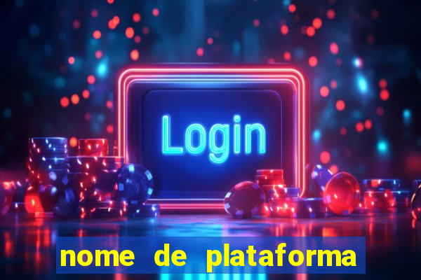 nome de plataforma de jogos