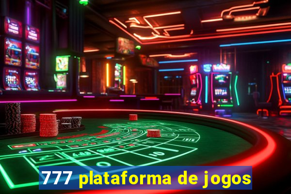 777 plataforma de jogos