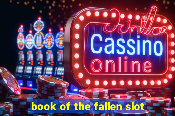 book of the fallen slot