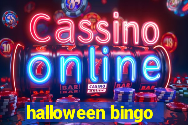 halloween bingo