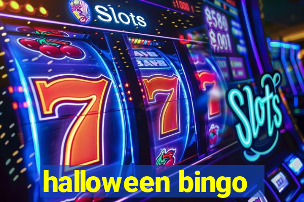 halloween bingo