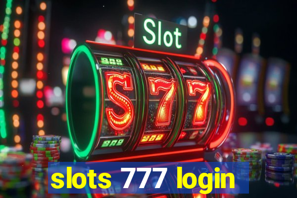 slots 777 login