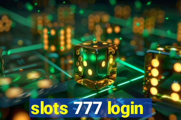 slots 777 login