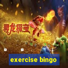 exercise bingo