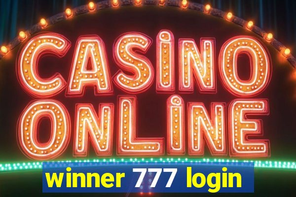 winner 777 login