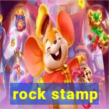 rock stamp