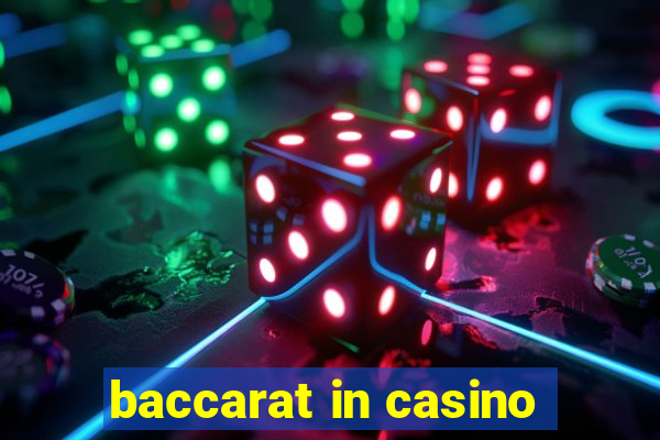 baccarat in casino