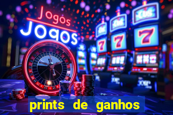 prints de ganhos no fortune tiger