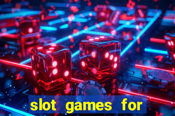 slot games for real money