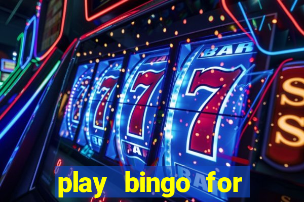 play bingo for money online