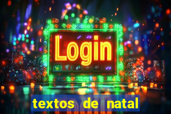 textos de natal para leitura