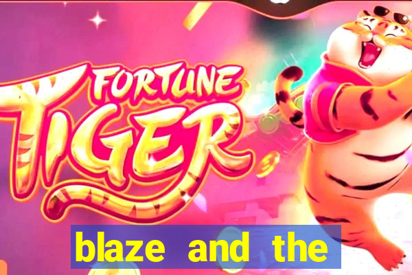 blaze and the monster machines logo font