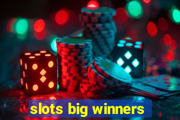 slots big winners