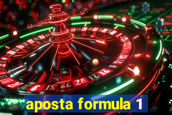 aposta formula 1