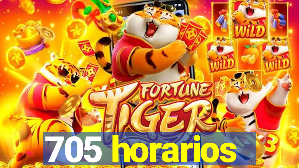 705 horarios