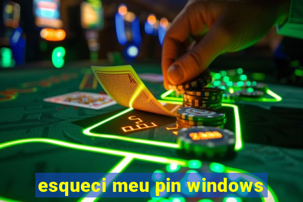 esqueci meu pin windows