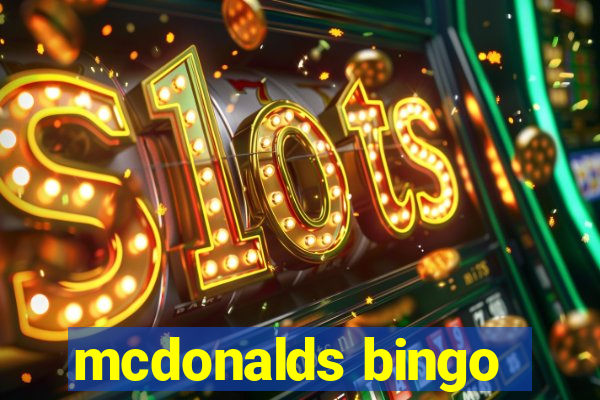 mcdonalds bingo