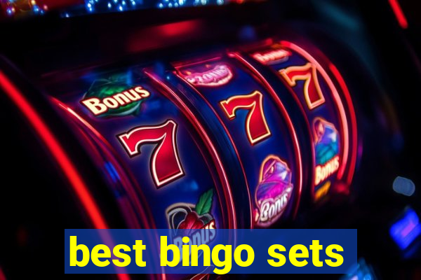 best bingo sets