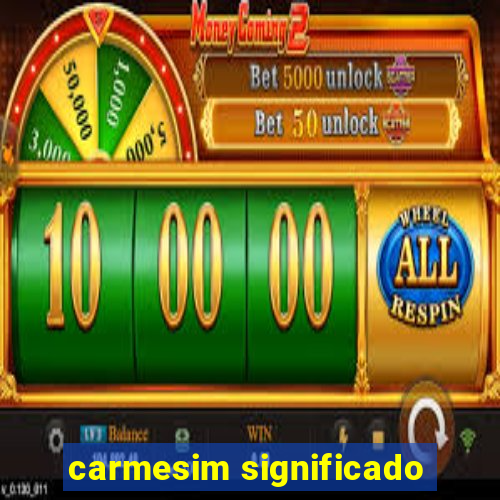 carmesim significado