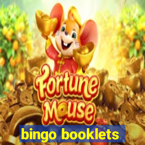 bingo booklets