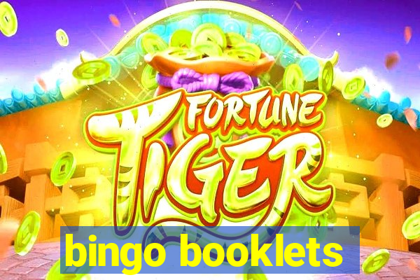 bingo booklets