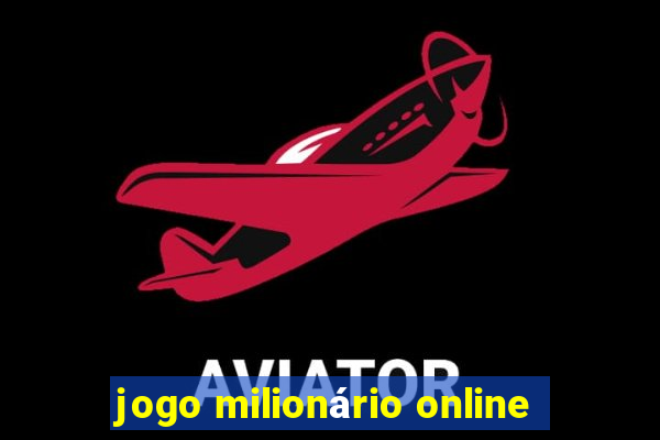 jogo milionário online