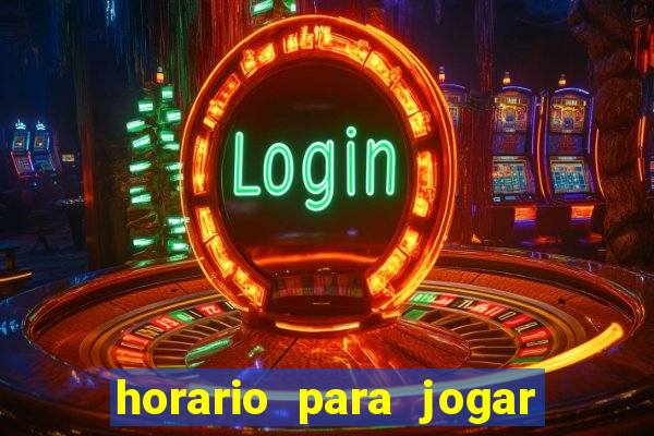 horario para jogar fortune ox