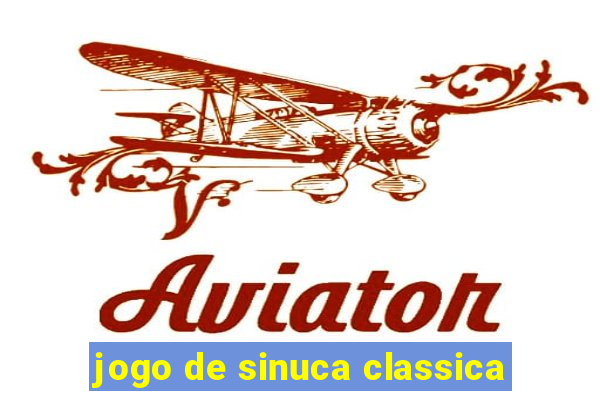 jogo de sinuca classica