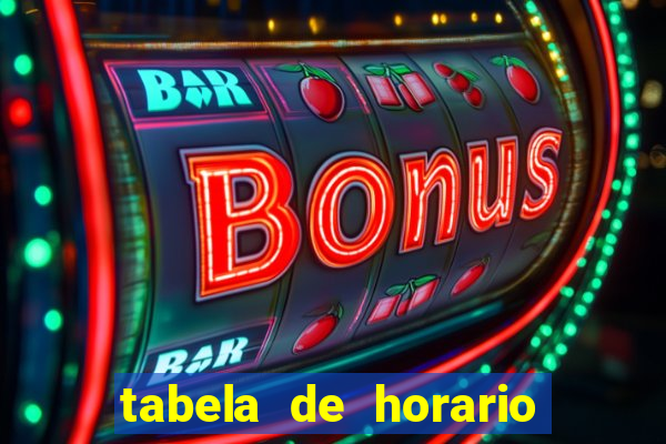 tabela de horario fortune tiger