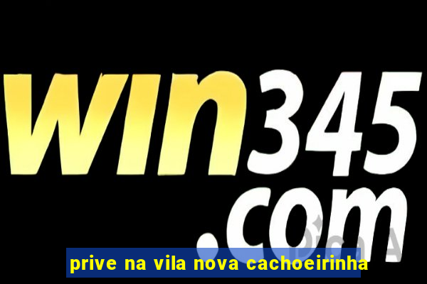 prive na vila nova cachoeirinha