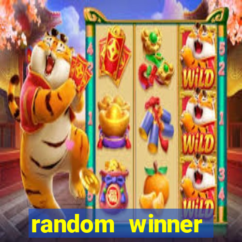 random winner triple play slot