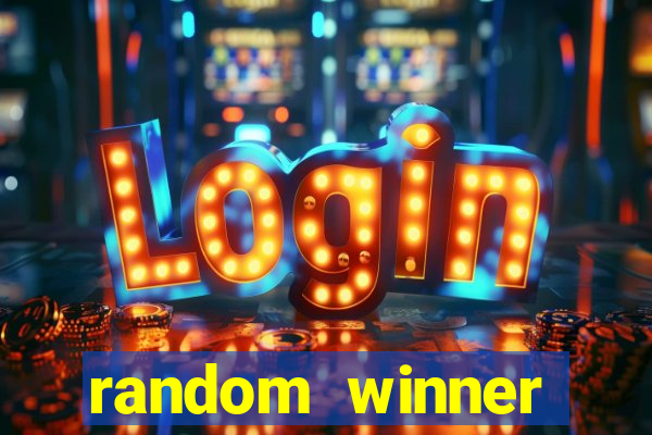 random winner triple play slot