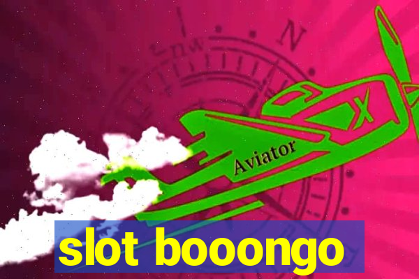 slot booongo