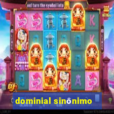 dominial sinônimo