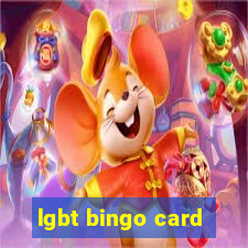 lgbt bingo card