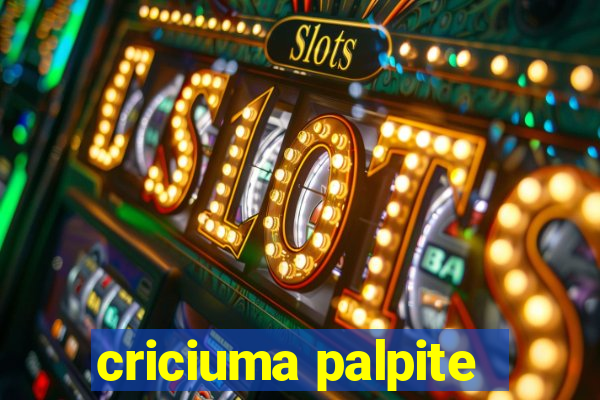 criciuma palpite