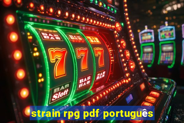 strain rpg pdf português