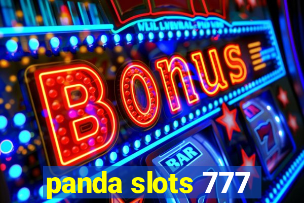 panda slots 777