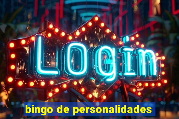 bingo de personalidades